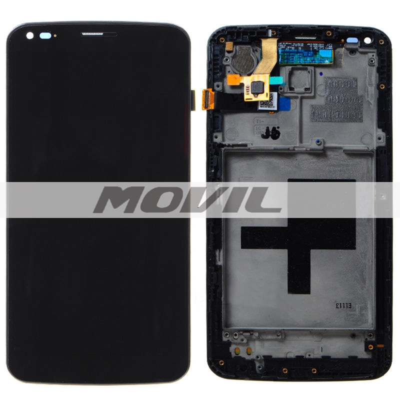 For LG G Flex D950 D955 D958 D959 F340 LS99 LCD display screenTouch digitizer Assembly with frame